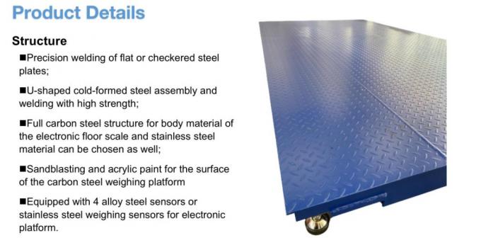 3m*16m Scs-120ton Truck Scales for Vehicle Weighing