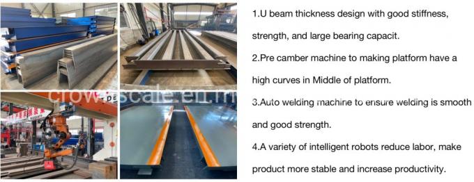 120 Ton 3X25m Vehicle Weighing Scales Digital Weight Truck Scale