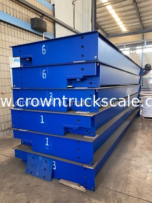                  Best Price Surface Mounted Checker Plate Truck Scale 3*18m (scs-100t) Weighbridge with Steel Ramp             