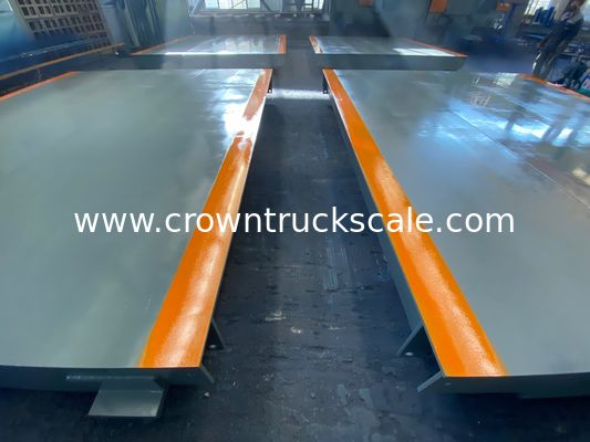 3*16m 60 Ton Car Scale with Good Quality Truck Weigh Bridge Scale 60t Industry Weighing Digital Weigh B