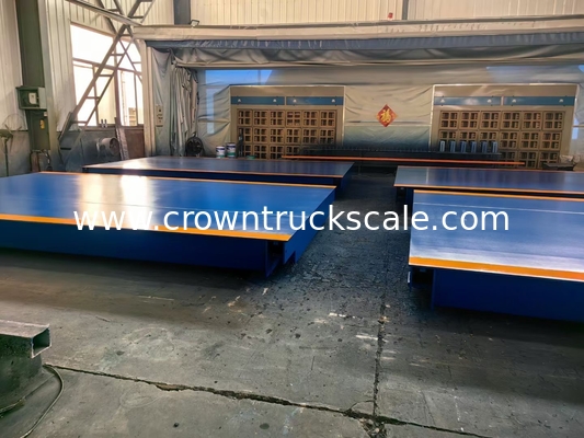 Scs 150t 3X18m Scales Weighing Balance for Heavy Duty Truck Trailers