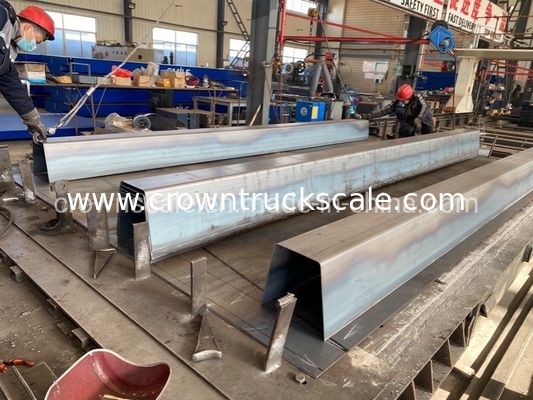                  Best Price Surface Mounted Checker Plate Truck Scale 3*18m (scs-100t) Weighbridge with Steel Ramp             